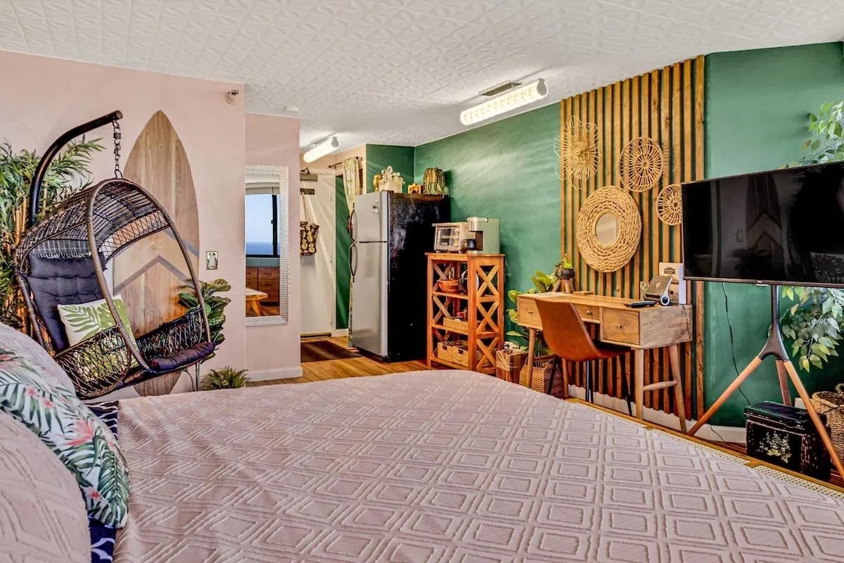 Ocean View Prime Location Surfer Studio With Parking 호놀룰루 미국